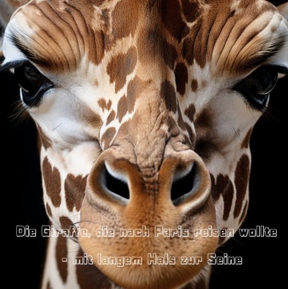 Cover-Bild Die Giraffe, die nach Paris reisen wollte