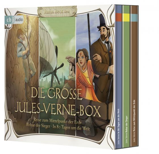Cover-Bild Die große Jules-Verne-Box