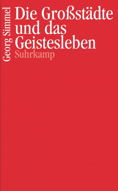 Cover-Bild Die Großstädte und das Geistesleben