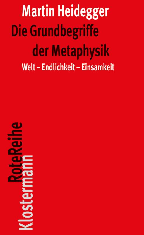 Cover-Bild Die Grundbegriffe der Metaphysik