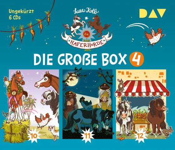 Cover-Bild Die Haferhorde – Die große Box 4 (Teil 10-12)