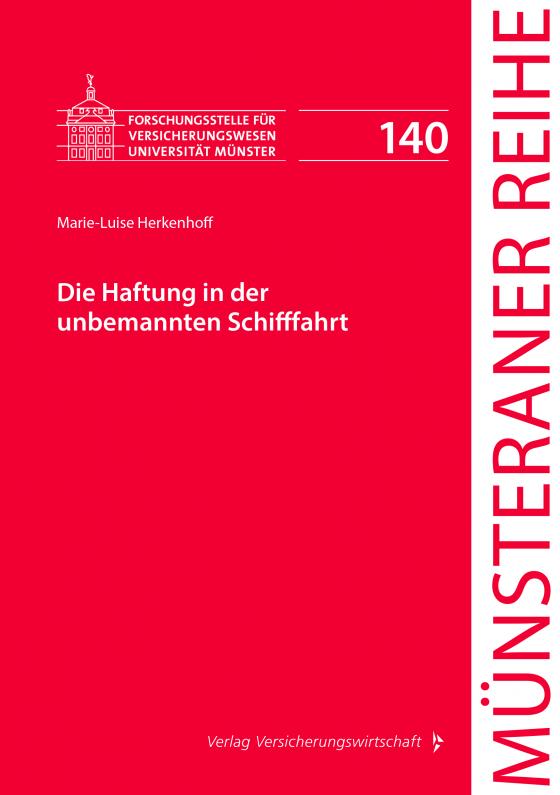 Cover-Bild Die Haftung in der unbemannten Schifffahrt