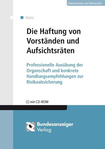 Cover-Bild Die Haftung von Vorständen und Aufsichtsräten (E-Book)