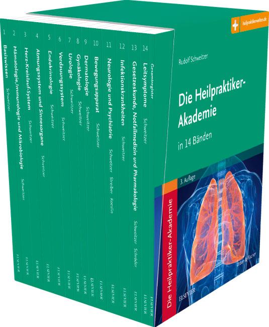 Cover-Bild Die Heilpraktiker-Akademie in 14 Bänden