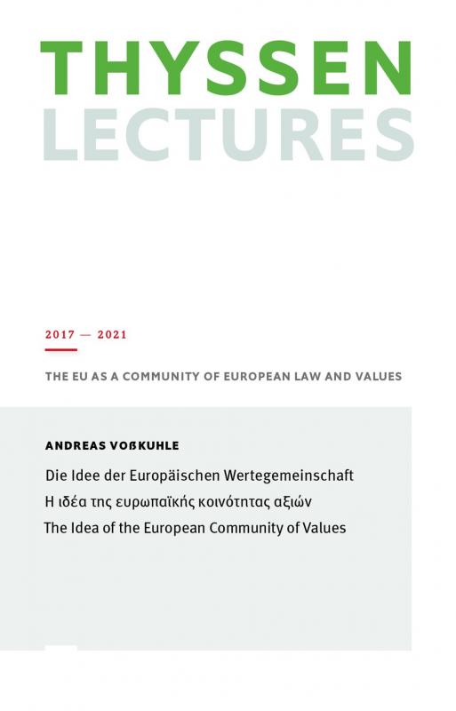 Cover-Bild Die Idee der Europäischen Wertegemeinschaft