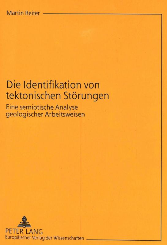 Cover-Bild Die Identifikation von tektonischen Störungen