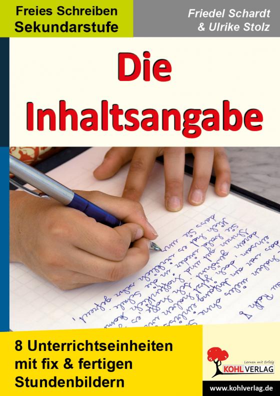 Cover-Bild Die Inhaltsangabe