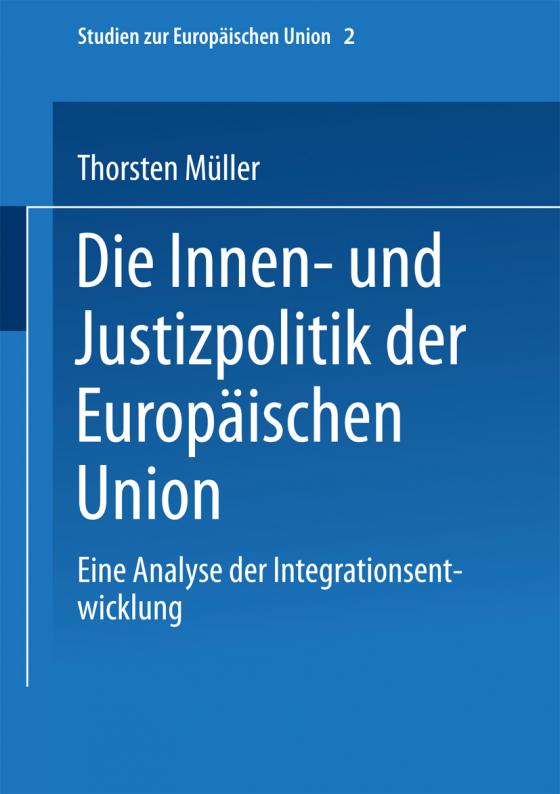 Cover-Bild Die Innen- und Justizpolitik der Europäischen Union