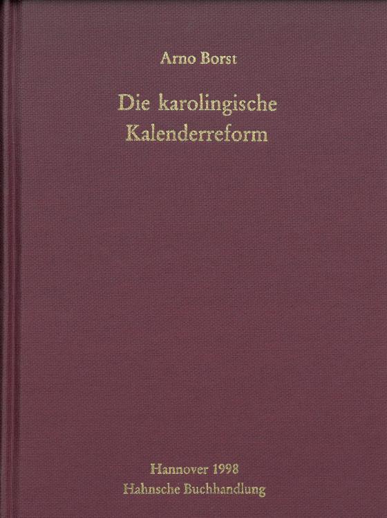 Cover-Bild Die karolingische Kalenderreform