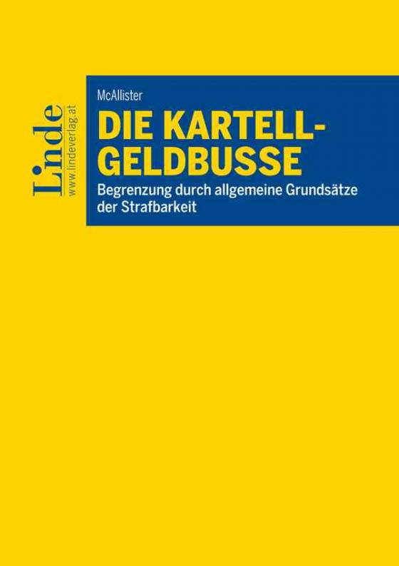 Cover-Bild Die Kartellgeldbuße