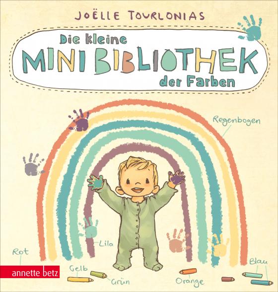 Cover-Bild Die kleine Mini-Bibliothek der Farben - Ein Pappbilderbuch Farben-Lernen (Die Mini-Bibliothek der Wörter)