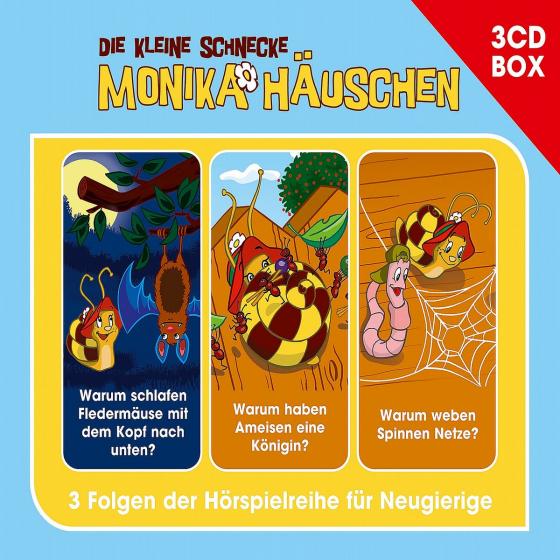 Cover-Bild Die kleine Schnecke Monika Häuschen - 3-CD Hörspielbox Vol. 3