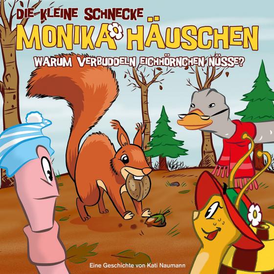 Cover-Bild Die kleine Schnecke Monika Häuschen - CD / 34: Warum verbuddeln Eichhörnchen Nüsse?
