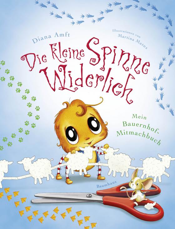 Cover-Bild Die kleine Spinne Widerlich: Mein Bauernhof-Mitmachbuch