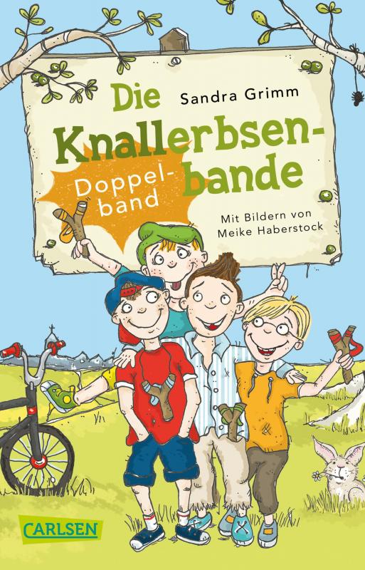 Cover-Bild Die Knallerbsenbande: Die Knallerbsenbande (Doppelband)