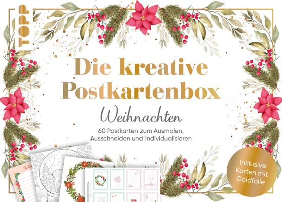 Cover-Bild Die kreative Postkartenbox: Weihnachten.