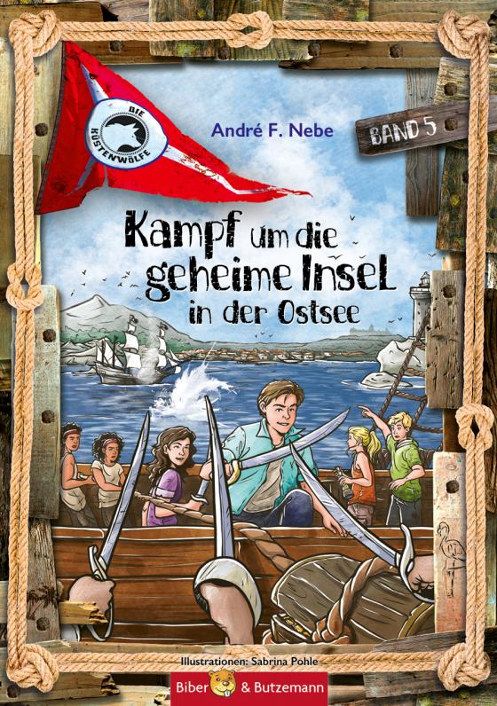 Cover-Bild Die Küstenwölfe 5 - Kampf um die geheime Insel in der Ostsee