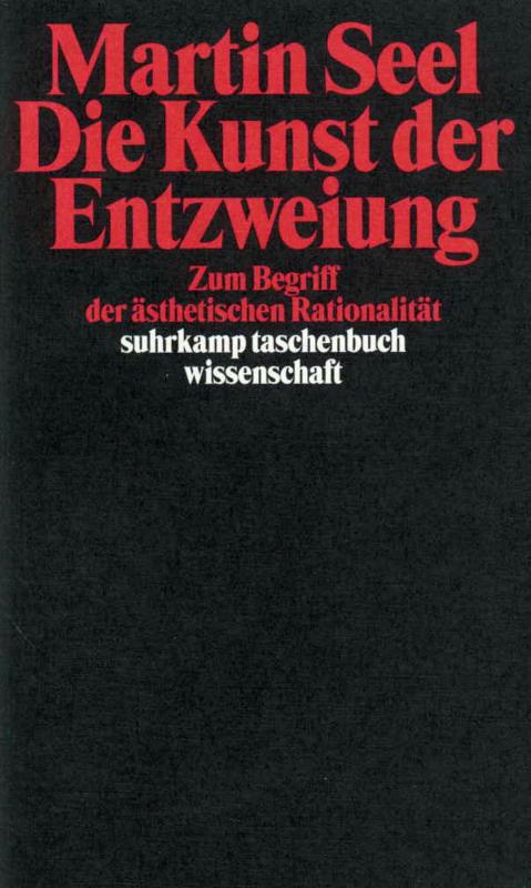 Cover-Bild Die Kunst der Entzweiung