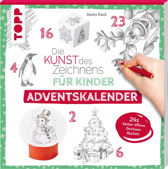 Cover-Bild Die Kunst des Zeichnens für Kinder Adventskalender