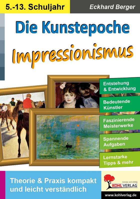 Cover-Bild Die Kunstepoche IMPRESSIONISMUS