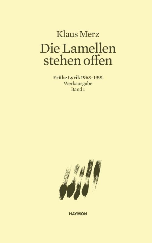 Cover-Bild Die Lamellen stehen offen