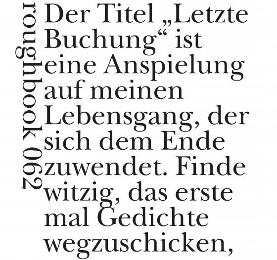 Cover-Bild Die letzte Buchung