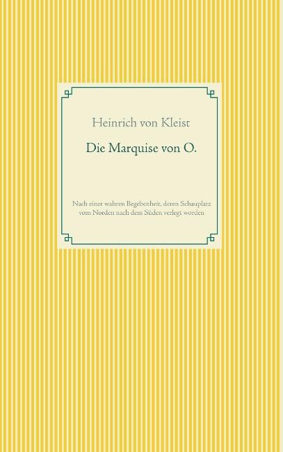 Cover-Bild Die Marquise von O.