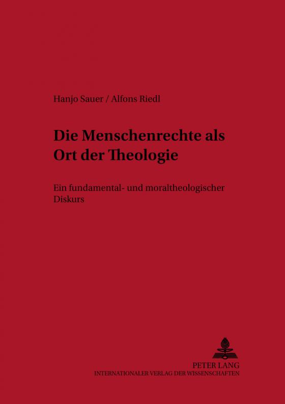 Cover-Bild Die Menschenrechte als Ort der Theologie