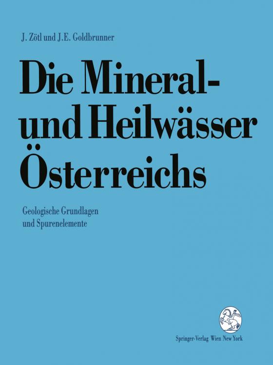 Cover-Bild Die Mineral-und Heilwässer Österreichs