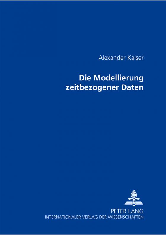 Cover-Bild Die Modellierung zeitbezogener Daten