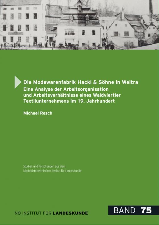 Cover-Bild Die Modewarenfabrik Hackl & Söhne in Weitra