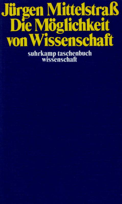 Cover-Bild Die Möglichkeit von Wissenschaft