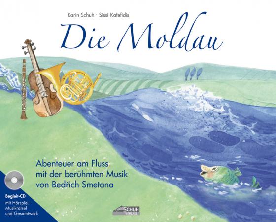 Cover-Bild Die Moldau (Bilderbuch mit CD)