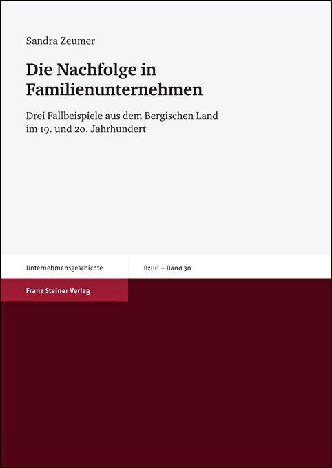 Cover-Bild Die Nachfolge in Familienunternehmen