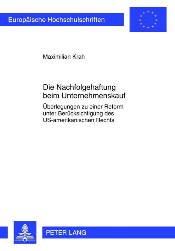 Cover-Bild Die Nachfolgehaftung beim Unternehmenskauf