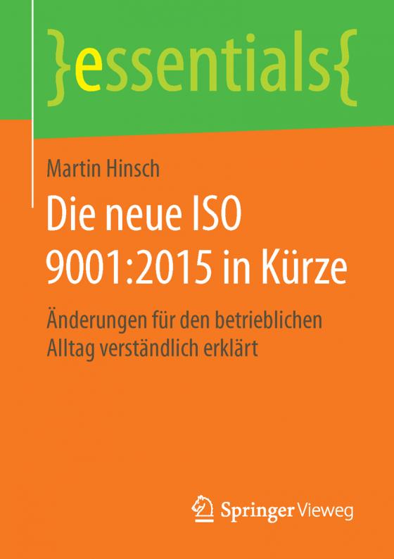 Cover-Bild Die neue ISO 9001:2015 in Kürze