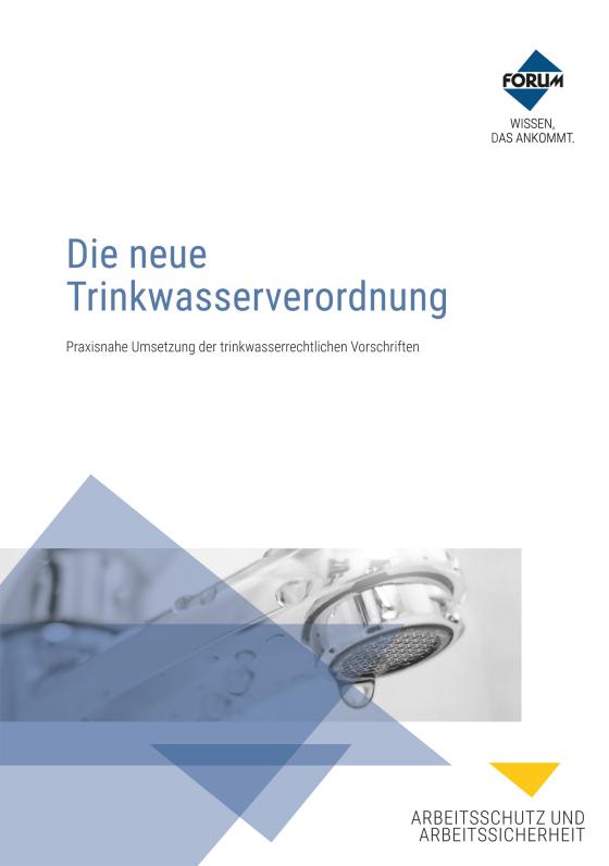 Cover-Bild Die neue Trinkwasserverordnung