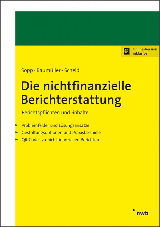 Cover-Bild Die nichtfinanzielle Berichterstattung