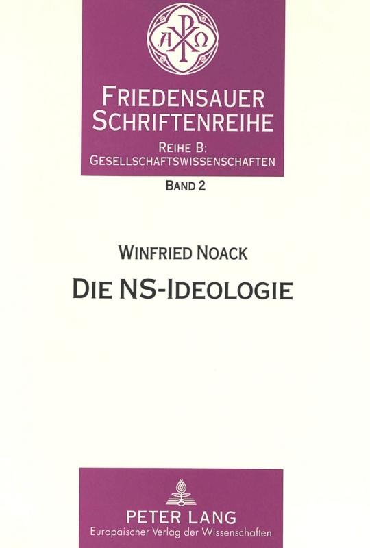 Cover-Bild Die NS-Ideologie