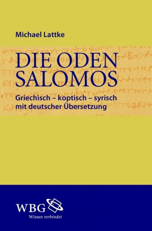 Cover-Bild Die Oden Salomons