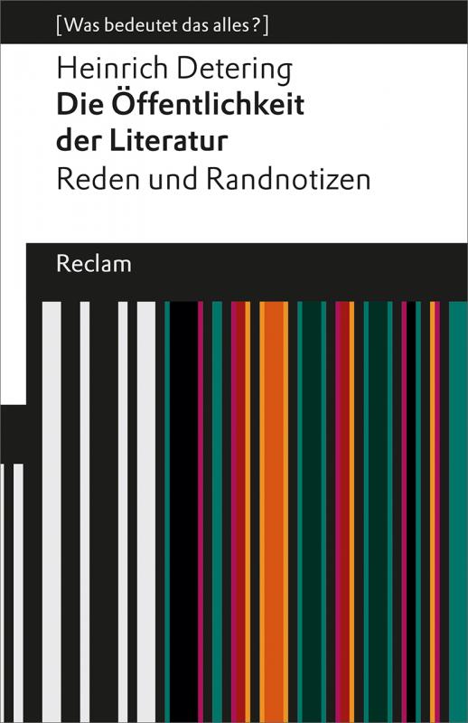 Cover-Bild Die Öffentlichkeit der Literatur