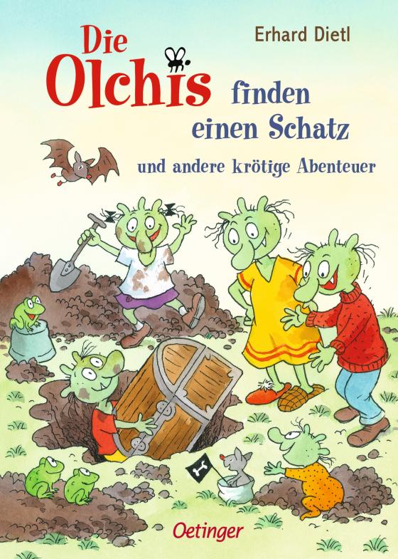 Cover-Bild Die Olchis finden einen Schatz und andere krötige Abenteuer