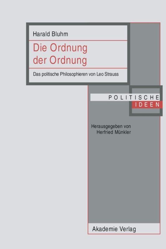 Cover-Bild Die Ordnung der Ordnung