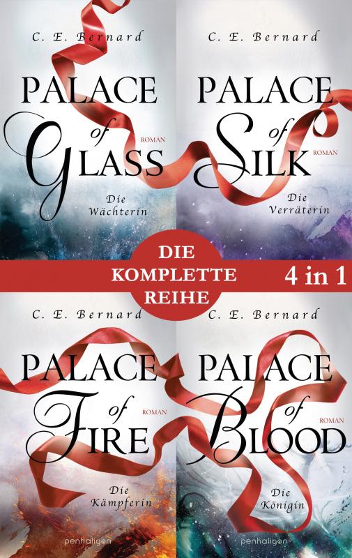 Cover-Bild Die Palace-Saga Band 1-4: - Palace of Glass / Palace of Silk / Palace of Fire / Palace of Blood (4in1-Bundle)