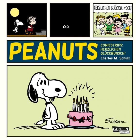 Cover-Bild Die Peanuts Tagesstrips: Herzlichen Glückwunsch!