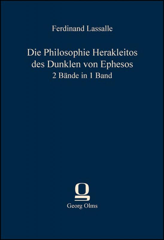 Cover-Bild Die Philosophie Herakleitos des Dunklen von Ephesos