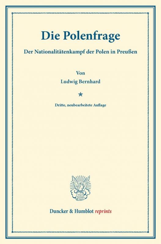 Cover-Bild Die Polenfrage.