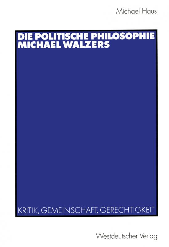 Cover-Bild Die politische Philosophie Michael Walzers