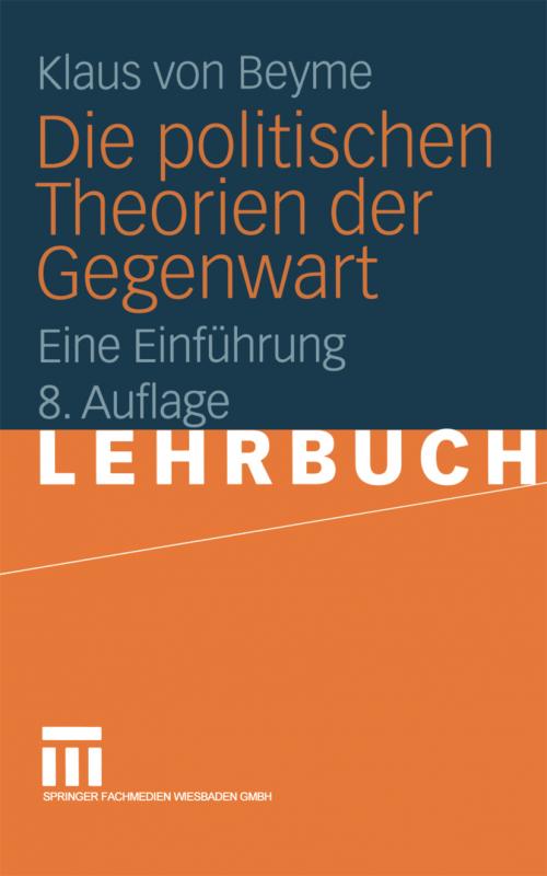 Cover-Bild Die politischen Theorien der Gegenwart