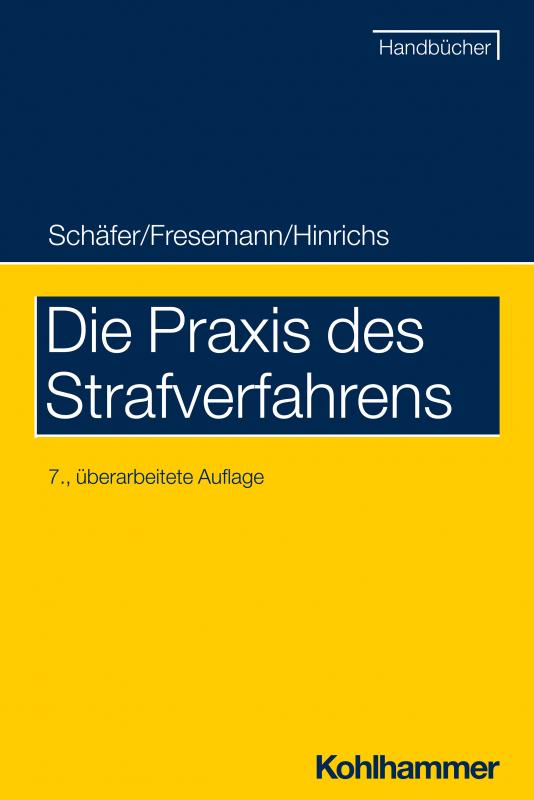 Cover-Bild Die Praxis des Strafverfahrens